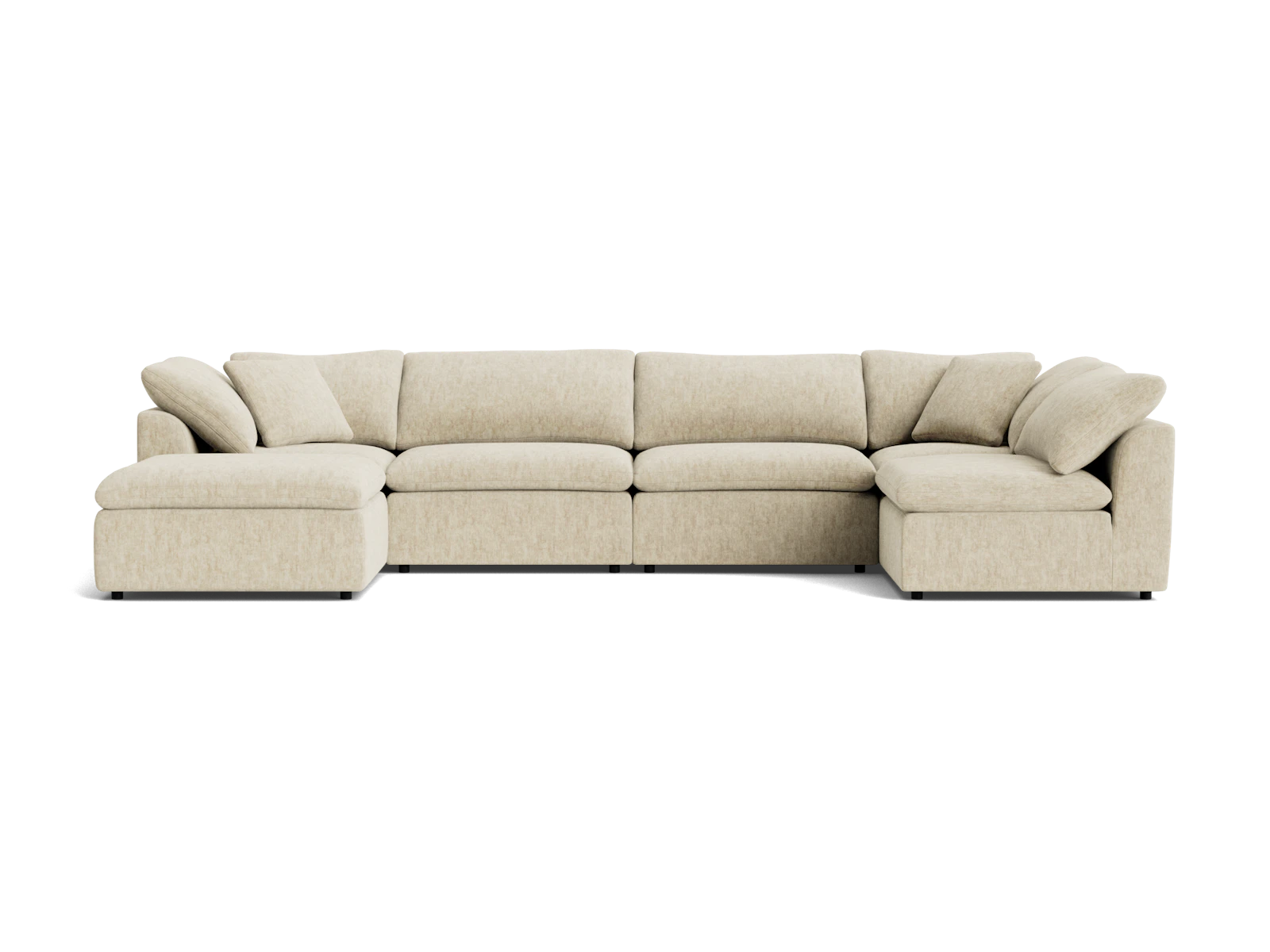 Bryant Modular Grand U-Sofa Bumper Sectional